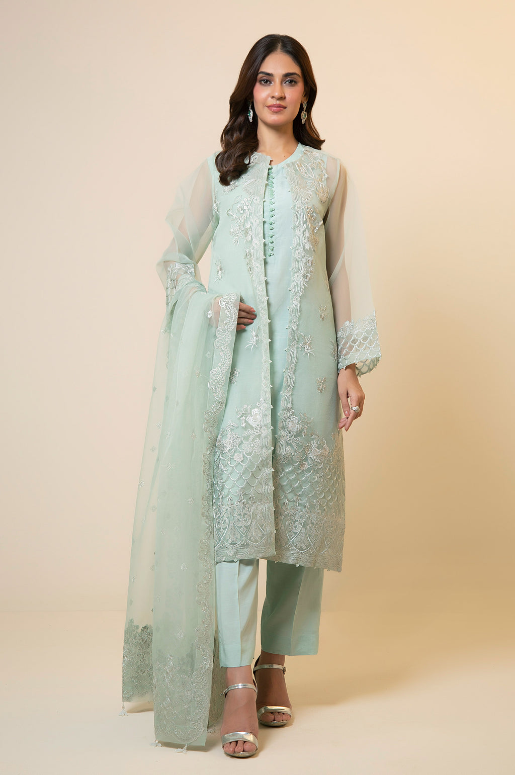 Zeen | Azalea Collection | WOM34125 - by Libasekhas UK - Registered Vendor of : Zeen - 100% Original Designer Dress