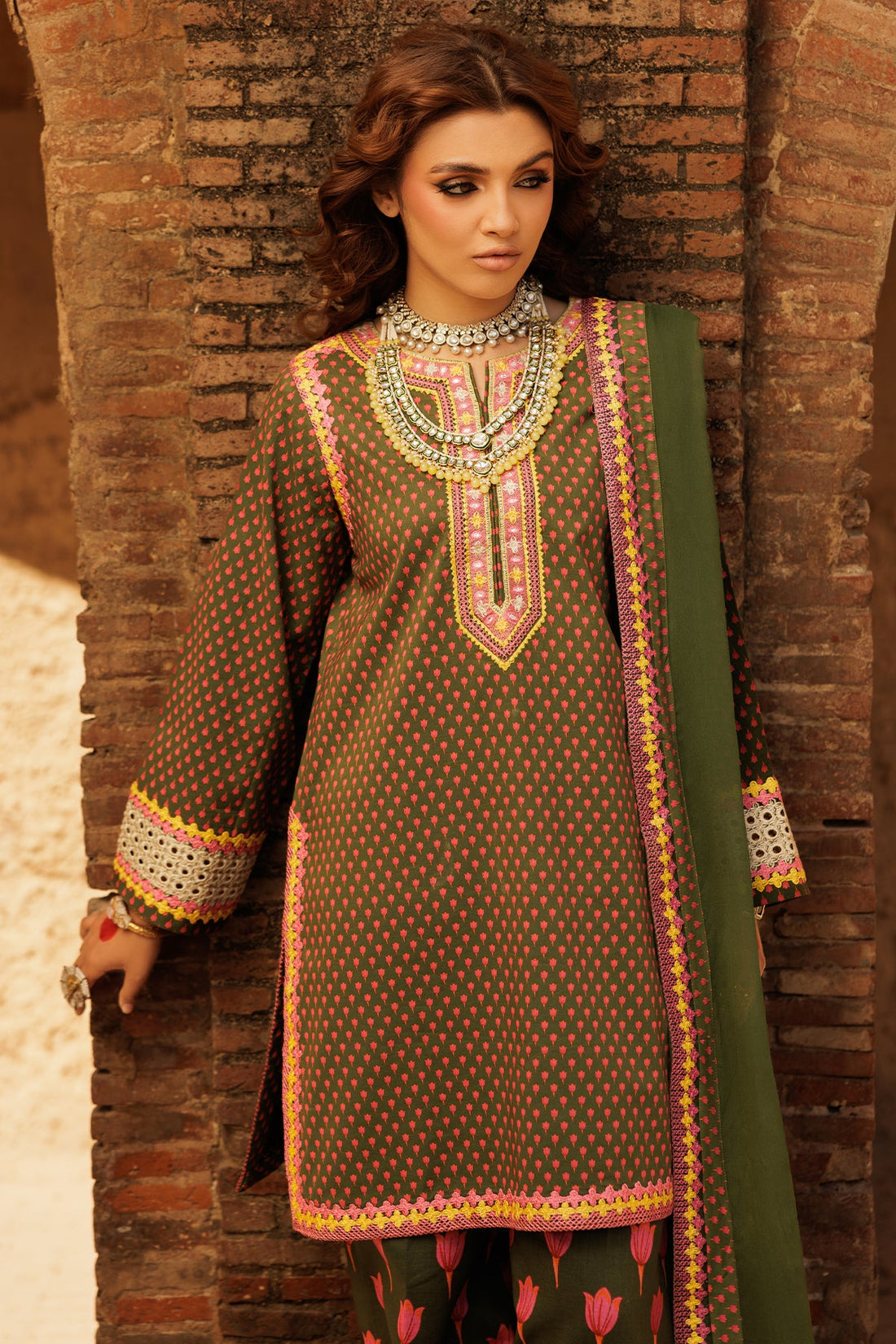 Charizma | Festive Pret | CNP-5-38 - by - Libasekhas UK - Registered Vendor of : Charizma - 100% Original Designer Dresss