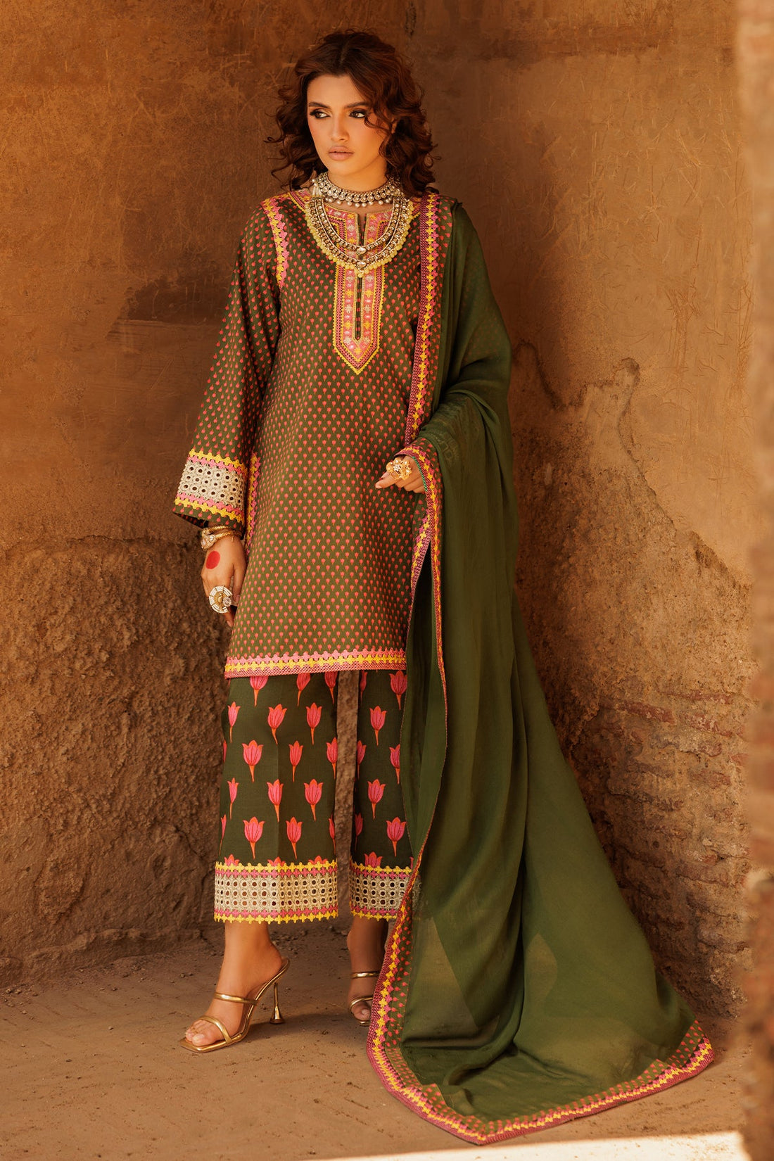 Charizma | Festive Pret | CNP-5-38 - by - Libasekhas UK - Registered Vendor of : Charizma - 100% Original Designer Dresss