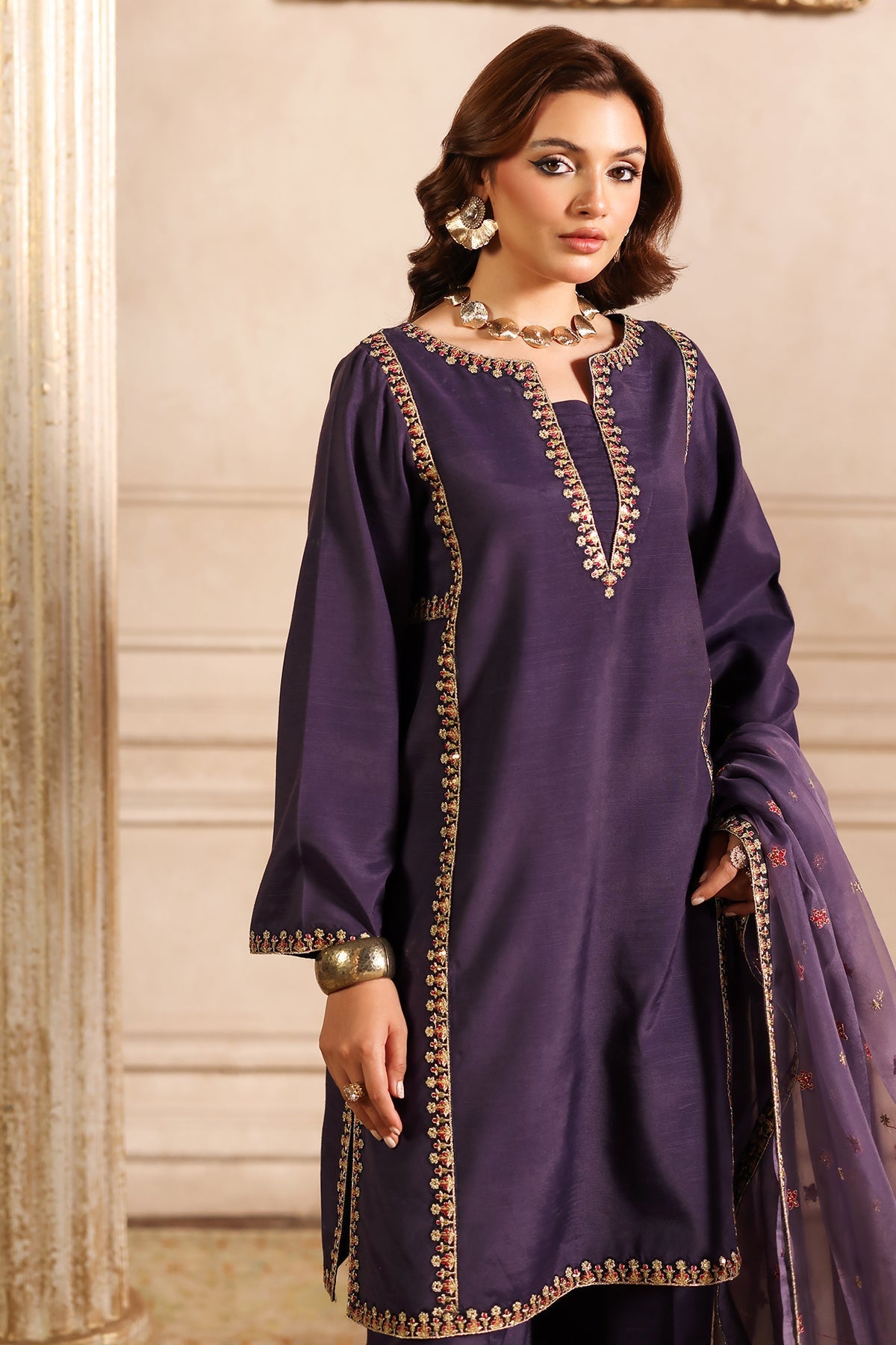 Charizma | Festive Pret | CMA-4-082 - by - Libasekhas UK - Registered Vendor of : Charizma - 100% Original Designer Dresss