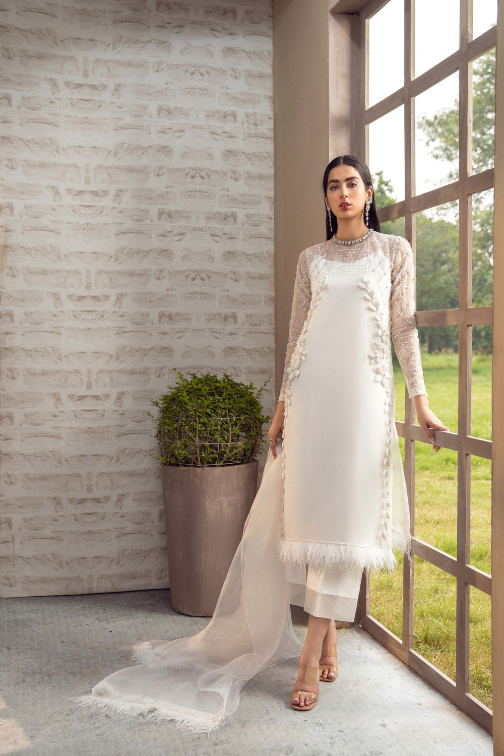 Caia | Pret Collection | ODETTE - by - Libasekhas UK - Registered Vendor of : Caia - 100% Original Designer Dresss