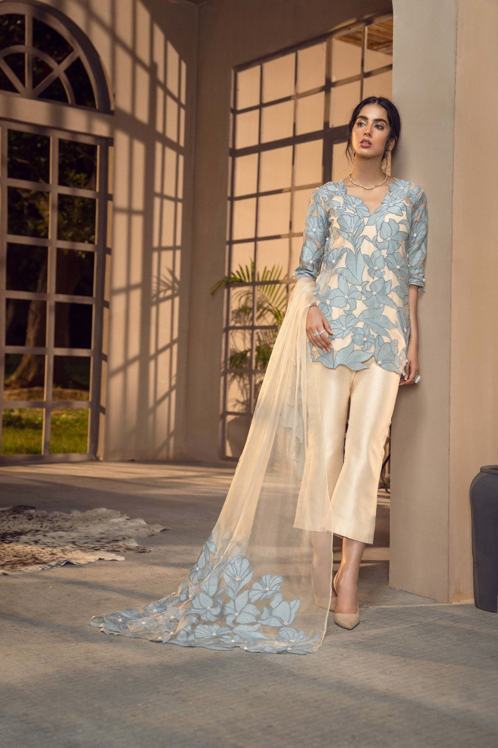 Caia | Pret Collection | SOLENE - by - Libasekhas UK - Registered Vendor of : Caia - 100% Original Designer Dresss