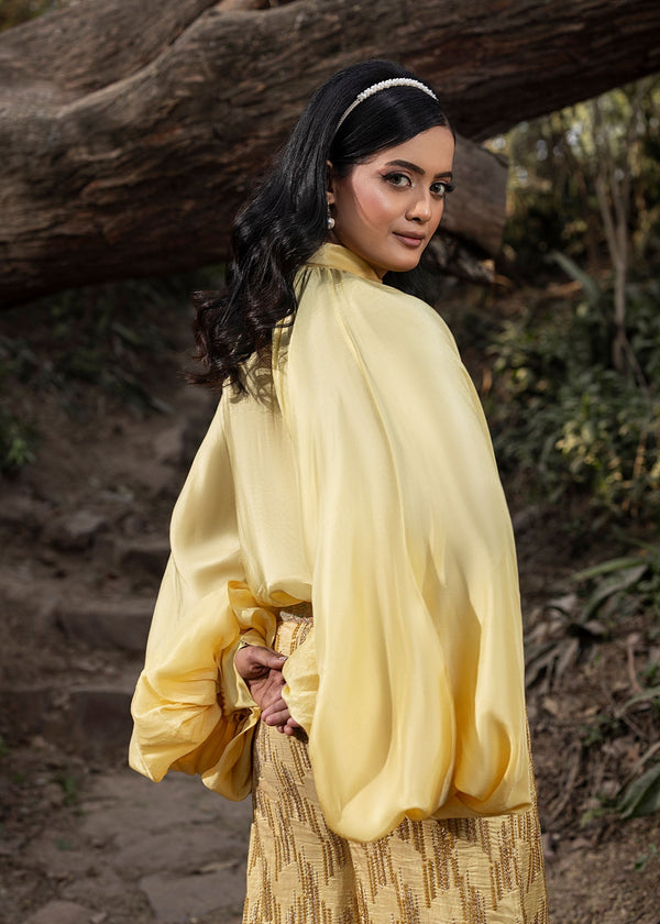 HSY | Summer Edit | Daffodil - by Libasekhas UK - Registered Vendor of : HSY - 100% Original Designer Dress