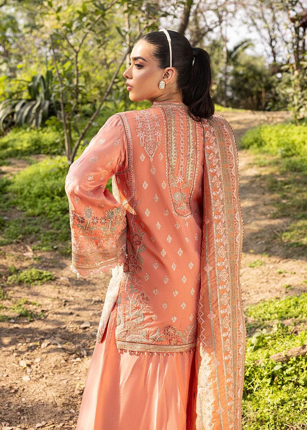 HSY | Summer Edit | Copper Coin - by Libasekhas UK - Registered Vendor of : HSY - 100% Original Designer Dress