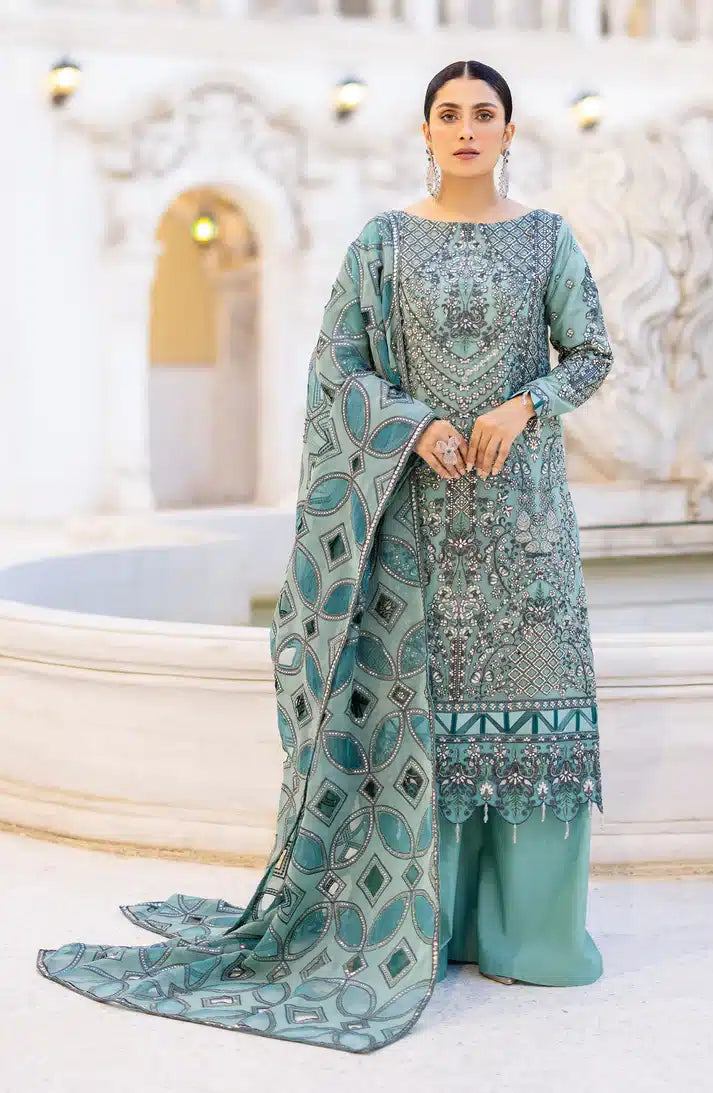 Emaan Adeel | Zimal Luxury Formals 23 | ZM 10 RANGREZA - by - Libasekhas UK - Registered Vendor of : Emaan Adeel - 100% Original Designer Dresss