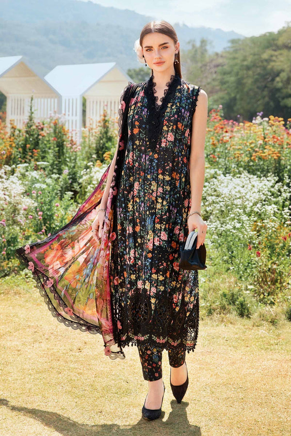 Maria B | M Prints 25 | MPT-2507-B - by - Libasekhas UK - Registered Vendor of : Maria B - 100% Original Designer Dresss