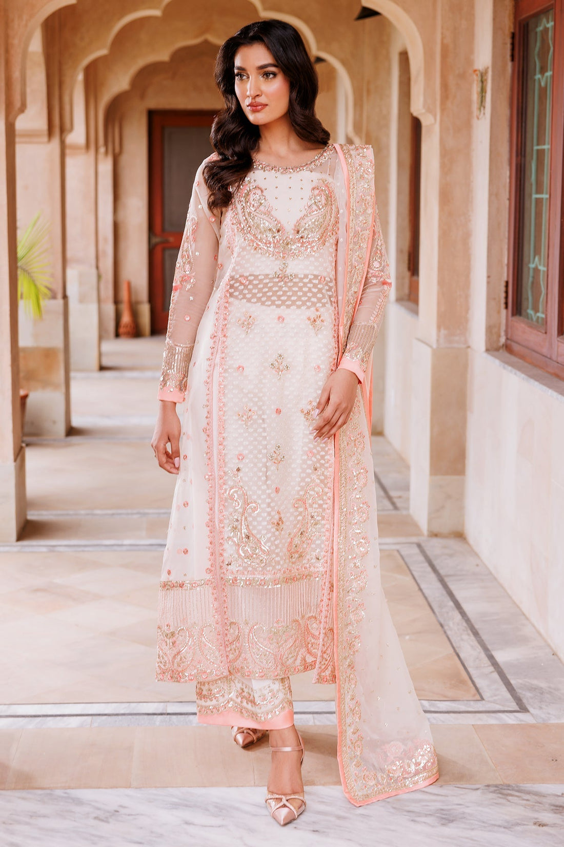 Mina Kashif | Shahbano Luxury Pret 24 | Mirhana - by - Libasekhas UK - Registered Vendor of : Mina Kashif - 100% Original Designer Dresss
