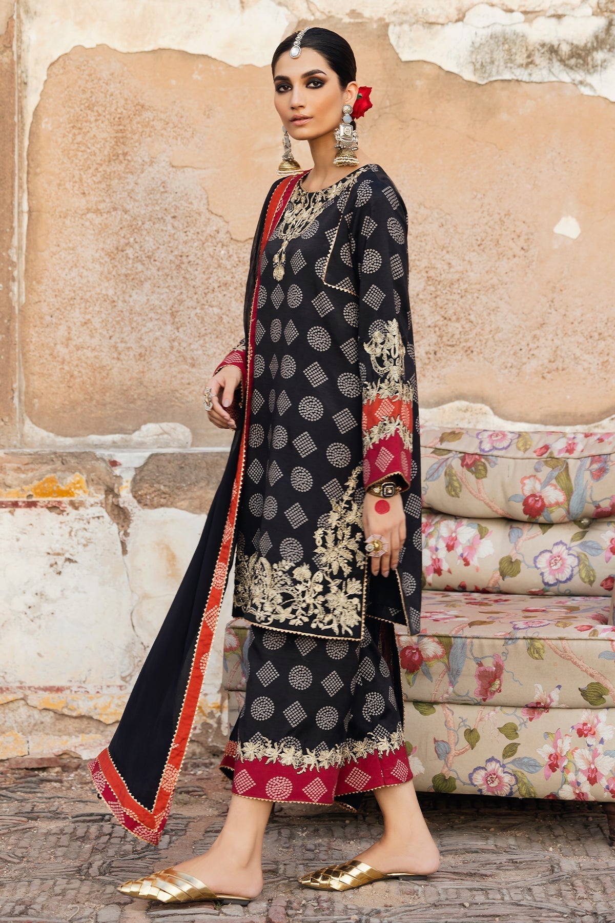 Charizma | Festive Pret | CMA-4-073 - by - Libasekhas UK - Registered Vendor of : Charizma - 100% Original Designer Dresss