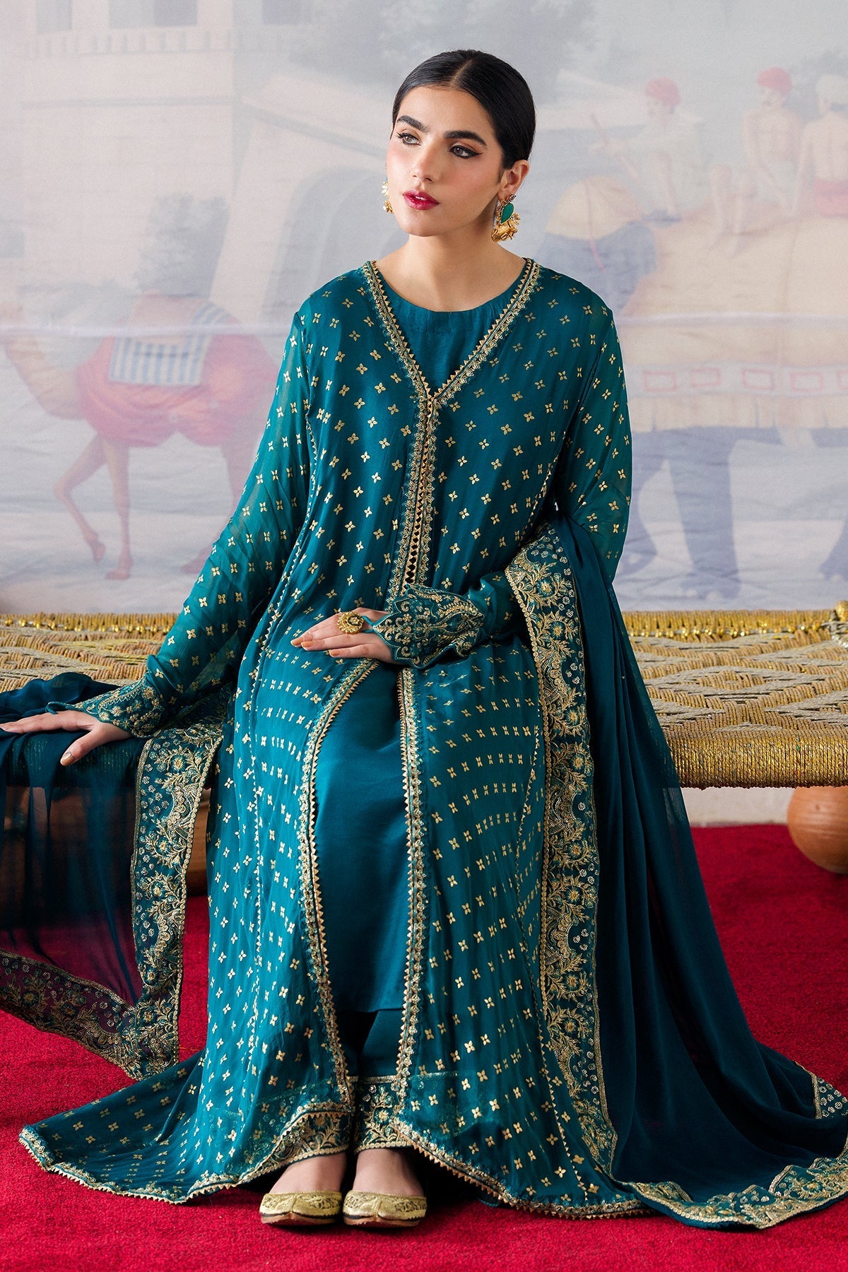 Charizma | Festive Pret | CMA-4-283 - by - Libasekhas UK - Registered Vendor of : Charizma - 100% Original Designer Dresss