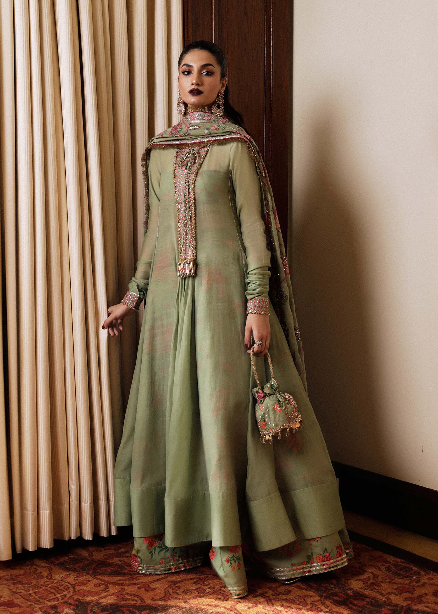 Hussain Rehar | Luxury Pret SS 24 | Pahari - by - Libasekhas UK - Registered Vendor of : Hussain Rehar - 100% Original Designer Dresss