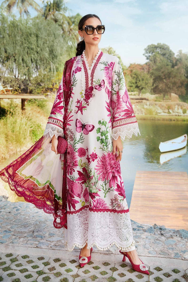 Maria B | M Prints 25 | MPT-2510-A - by - Libasekhas UK - Registered Vendor of : Maria B - 100% Original Designer Dresss