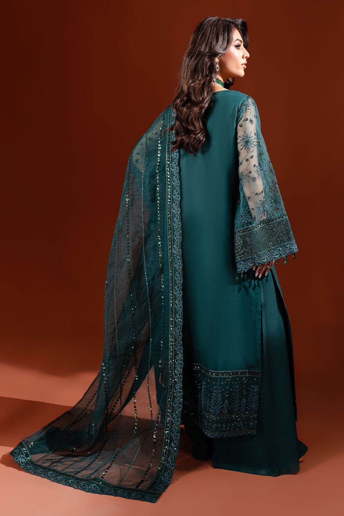 Nureh | Fancy Formals | NP-472 - by - Libasekhas UK - Registered Vendor of : Nureh - 100% Original Designer Dresss