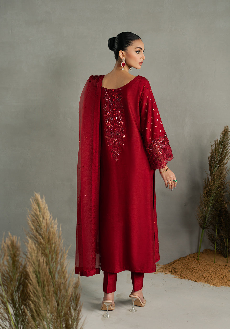 Zarqash | Silk Edit | ZQS 010 ROSALIE - by - Libasekhas UK - Registered Vendor of : Zarqash - 100% Original Designer Dresss