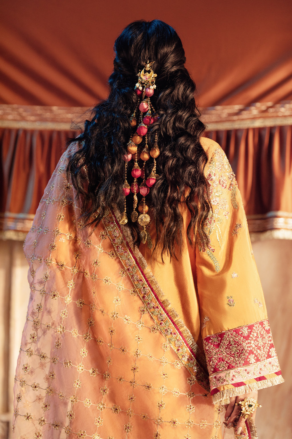 AJR Couture | The Silk Edition 25 | ZAREEN - by - Libasekhas UK - Registered Vendor of : AJR Couture - 100% Original Designer Dresss