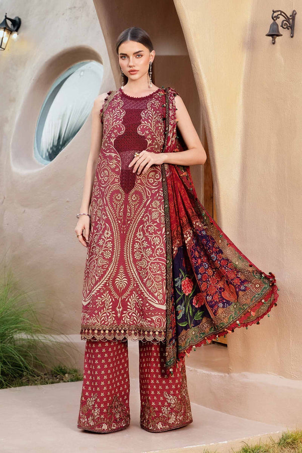 Maria B | M Prints 25 | MPT-2512-A - by - Libasekhas UK - Registered Vendor of : Maria B - 100% Original Designer Dresss