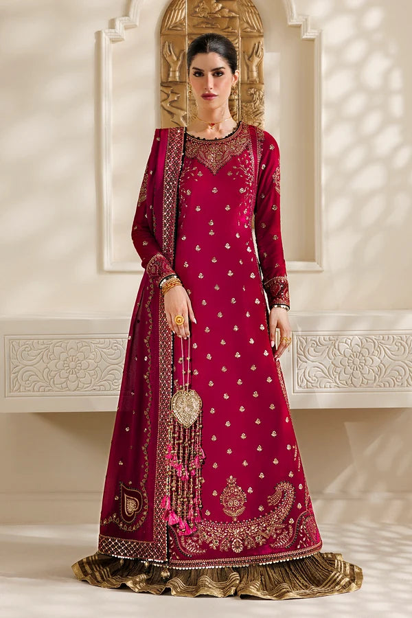 Jazmin | Velvet | Embroidered Velvet Formal CVF26-D06