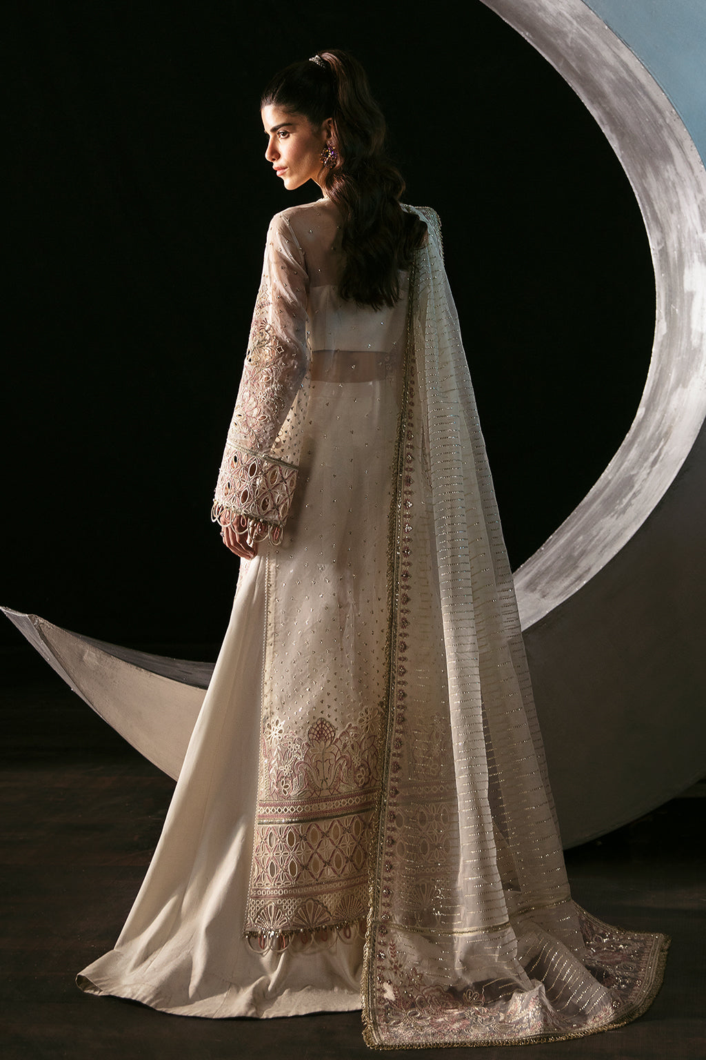 Afrozeh | La Fuchsia Festive 24 | Zeya - by - Libasekhas UK - Registered Vendor of : Afrozeh - 100% Original Designer Dresss