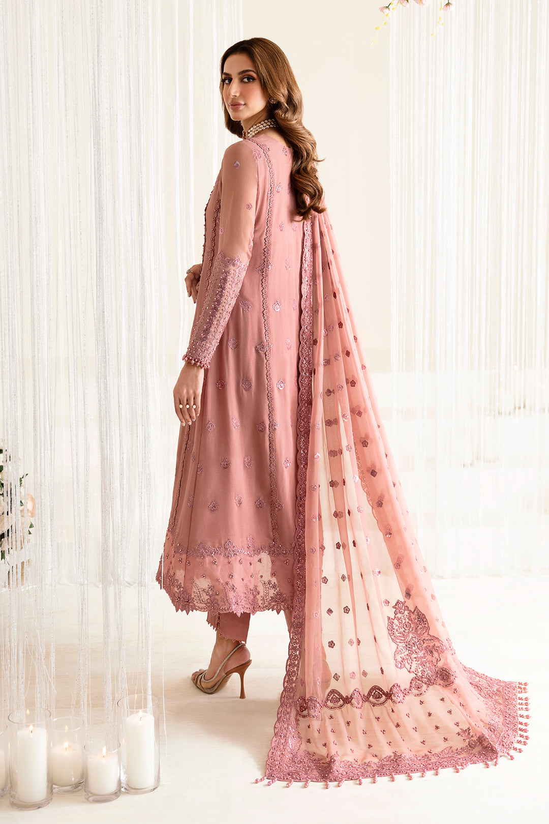 Alizeh | Reena Wedding Edits | AF-HM-4016-CRIMSON - by - Libasekhas UK - Registered Vendor of : Alizeh - 100% Original Designer Dresss