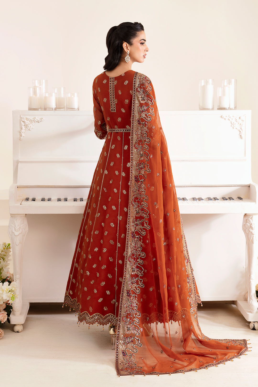 Alizeh | Reena Wedding Edits | AF-HM-4014-RUSTIC - by - Libasekhas UK - Registered Vendor of : Alizeh - 100% Original Designer Dresss