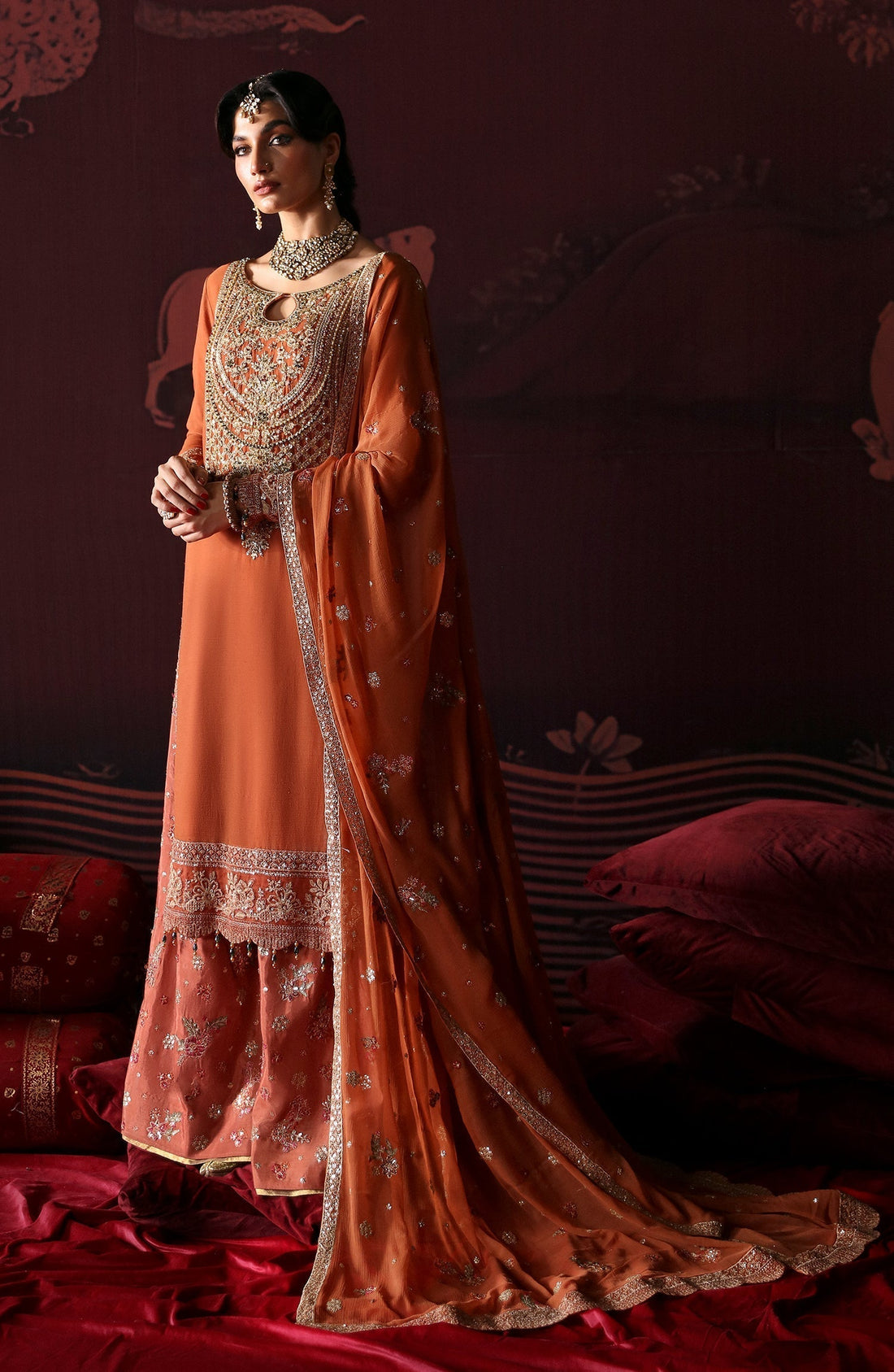 Emaan Adeel | Devdas Formals | LEELA - by - Libasekhas UK - Registered Vendor of : Emaan Adeel - 100% Original Designer Dresss