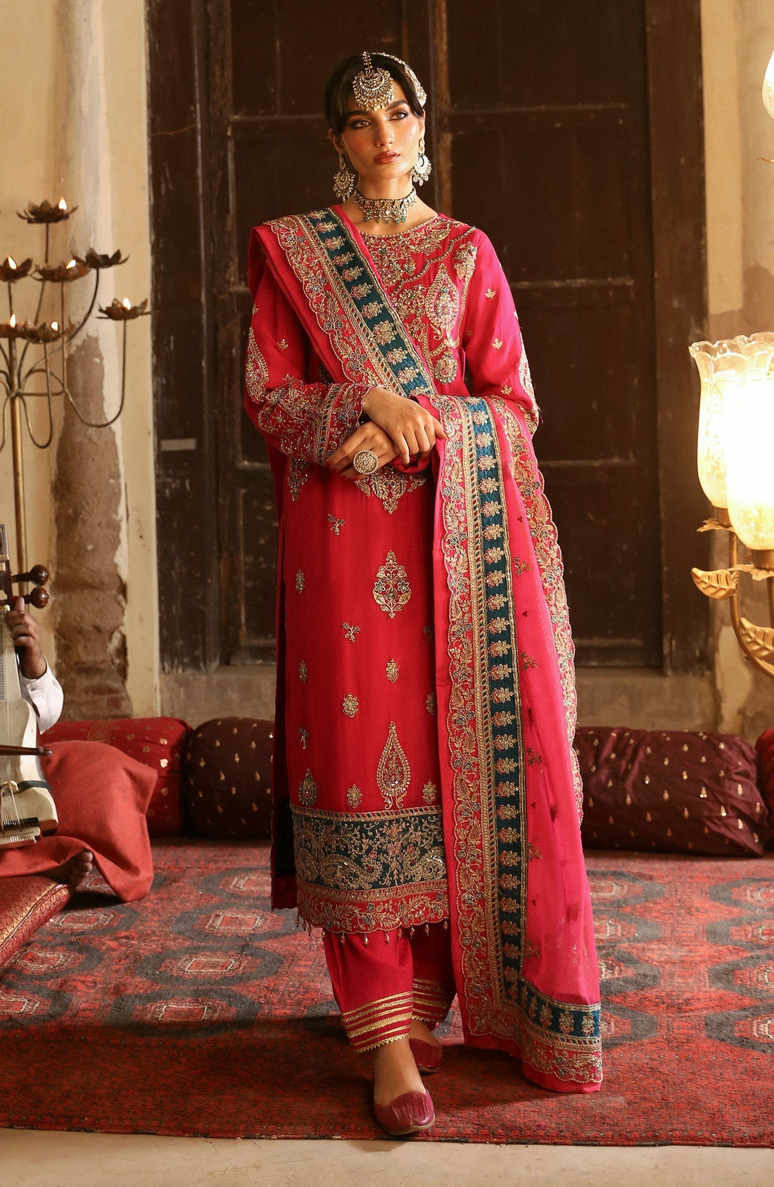 Emaan Adeel | Devdas Formals | SAANVI - by - Libasekhas UK - Registered Vendor of : Emaan Adeel - 100% Original Designer Dresss