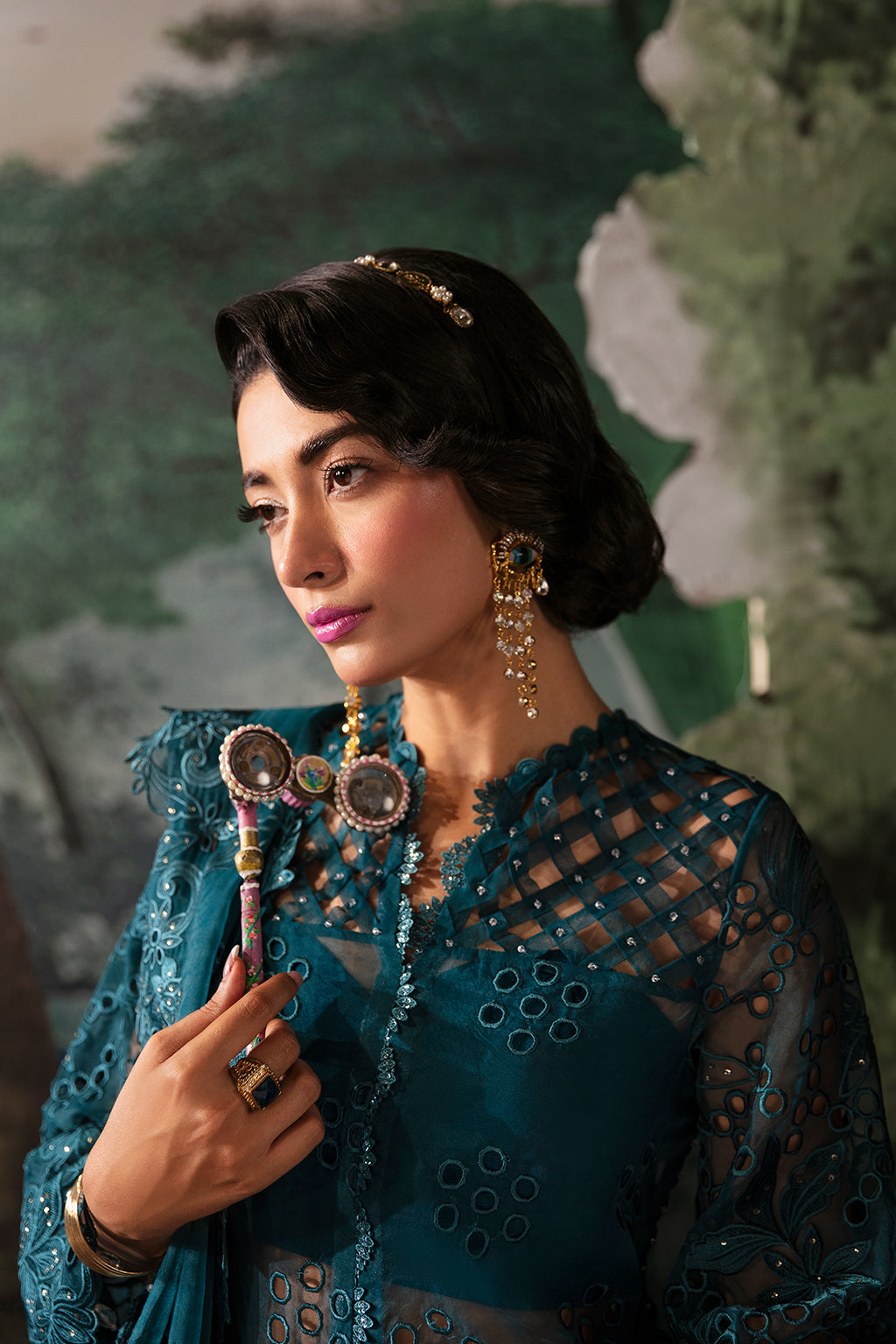 Afrozeh | La Fuchsia Festive 24 | Alba - by - Libasekhas UK - Registered Vendor of : Afrozeh - 100% Original Designer Dresss