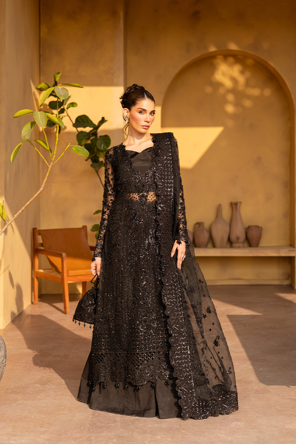 Emaan Adeel I Regalia Luxury Formals I VELVRA - by Libasekhas UK - Registered Vendor of : Emaan Adeel - 100% Original Designer Dress