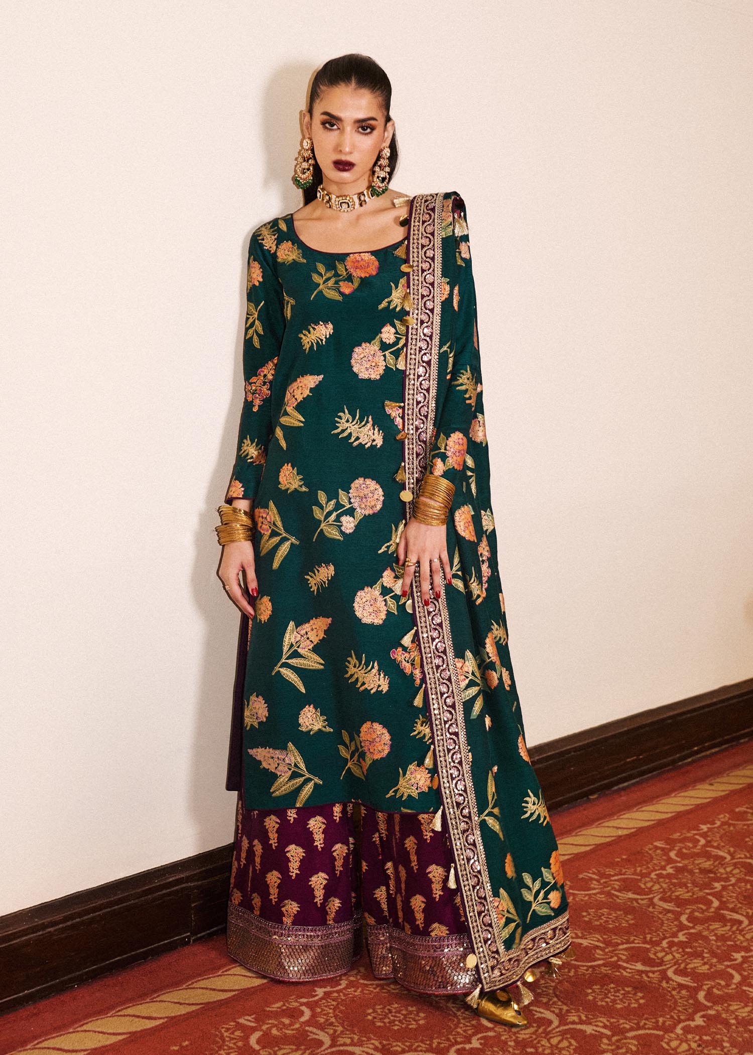 Hussain Rehar | Luxury Pret SS 24 | Taaq - by - Libasekhas UK - Registered Vendor of : Hussain Rehar - 100% Original Designer Dresss