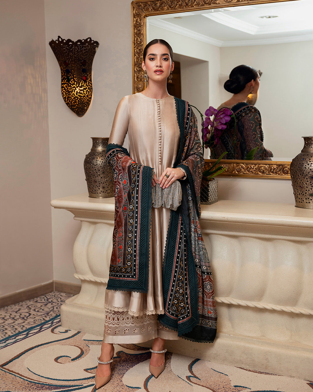 Faiza Saqlain | Zurina Luxury Pret | Leora - by - Libasekhas UK - Registered Vendor of : Faiza Saqlain - 100% Original Designer Dresss