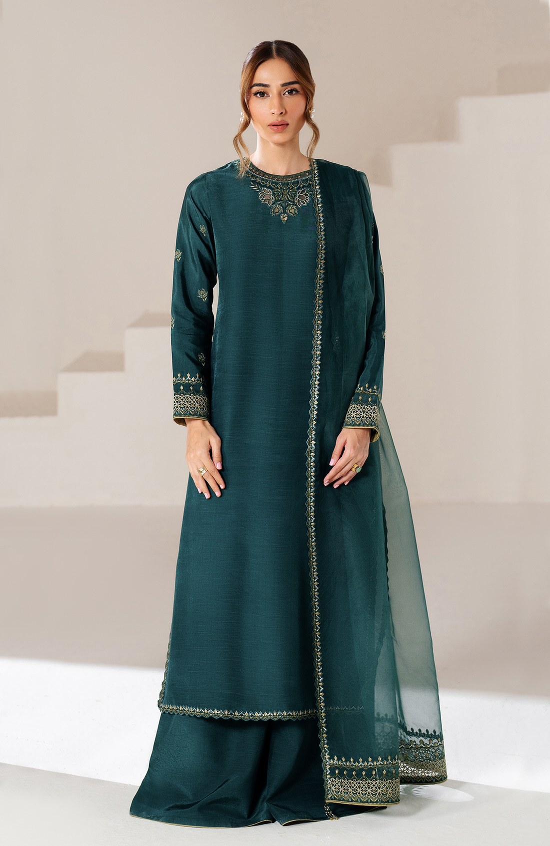 Seran | Eid Luxe Pret 25 | ZEINA - by - Libasekhas UK - Registered Vendor of : Seran - 100% Original Designer Dresss