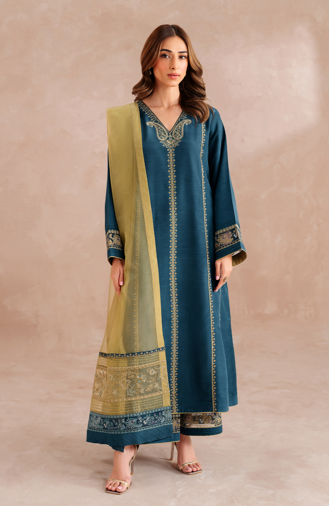 Seran | Eid Luxe Pret 25 | AURIC - by - Libasekhas UK - Registered Vendor of : Seran - 100% Original Designer Dresss