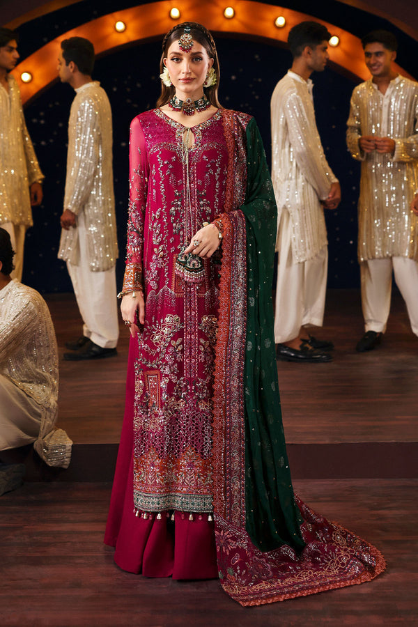 Nureh | Jhoomro Formals | NL-82 Syera - by Libasekhas UK - Registered Vendor of : Nureh - 100% Original Designer Dress