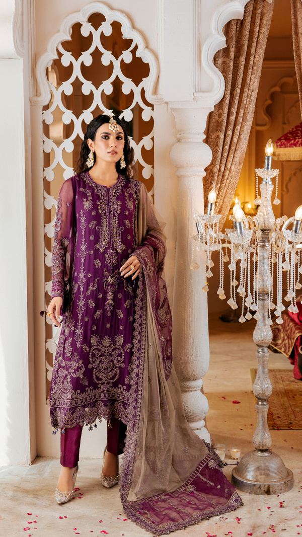 Zebtan | Zircon Wedding Formals | AFREEN ZQ-08 - by - Libasekhas UK - Registered Vendor of : Zebtan - 100% Original Designer Dresss