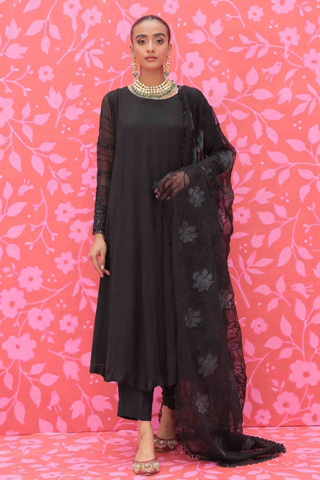 Nureh | Fancy Formals | NP-344 - by - Libasekhas UK - Registered Vendor of : Nureh - 100% Original Designer Dresss