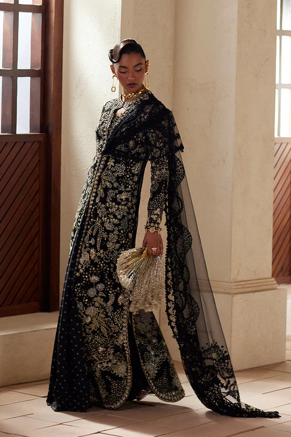 Suffuse | Freeshia RTW '26 | Black Gown & Trouser-Avinaa
