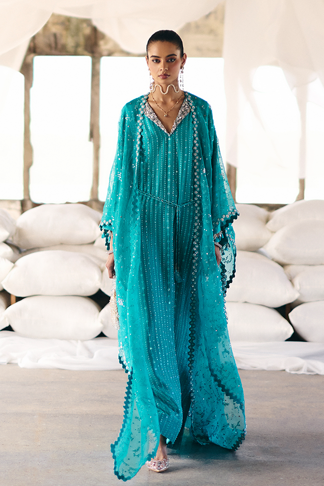 Suffuse | Silk Pret Summer 25 | NAIDA - by - Libasekhas UK - Registered Vendor of : Suffuse - 100% Original Designer Dresss