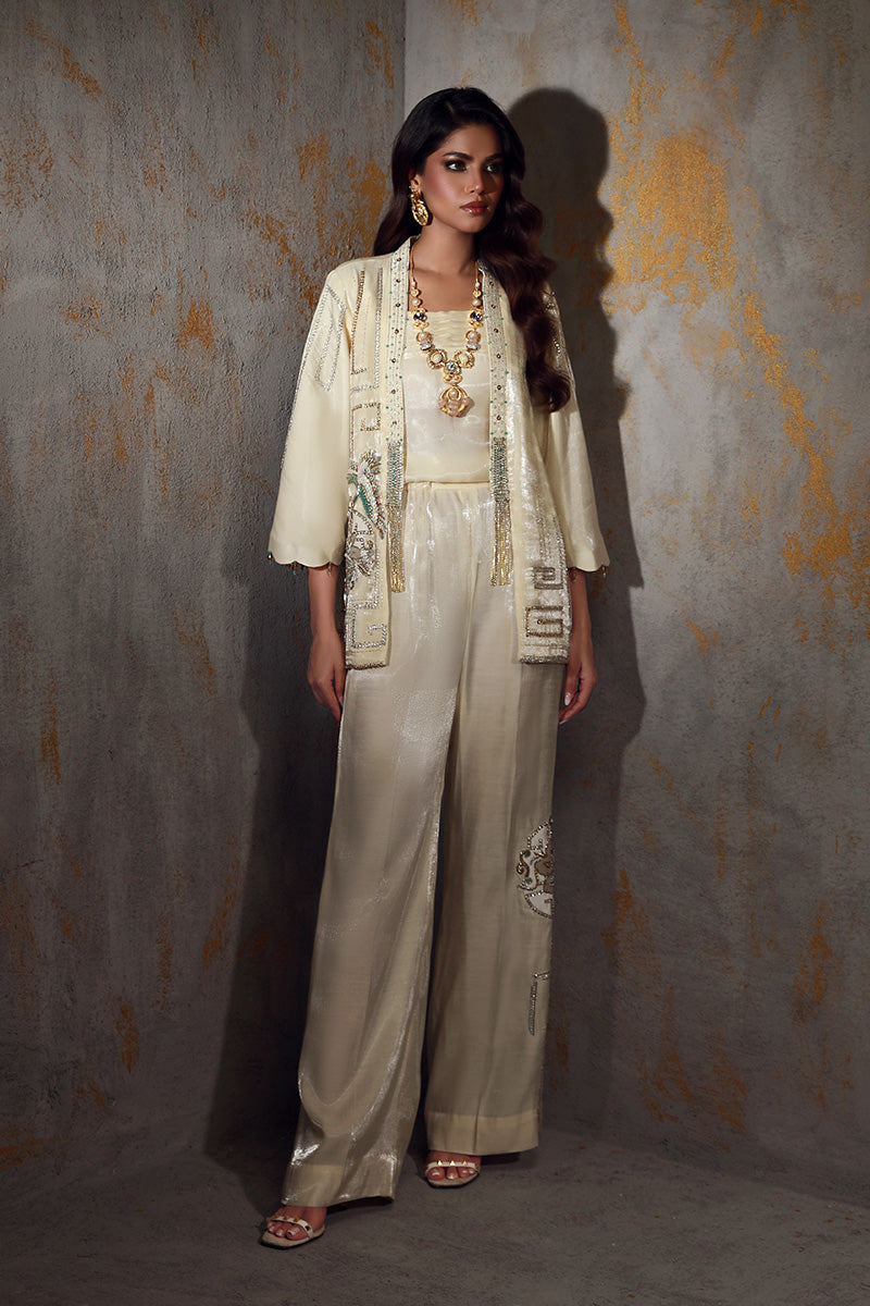 Wardha Saleem | Luxury Pret Fusion Wear | NOEL - by - Libasekhas UK - Registered Vendor of : Wardha Saleem - 100% Original Designer Dresss