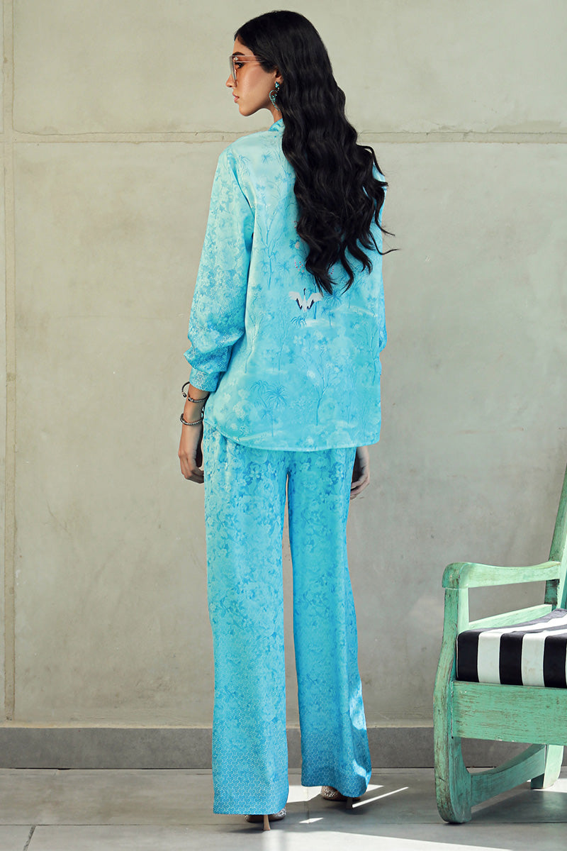 Wardha Saleem | Luxury Pret Fusion Wear | SKYE (2PC) - by - Libasekhas UK - Registered Vendor of : Wardha Saleem - 100% Original Designer Dresss