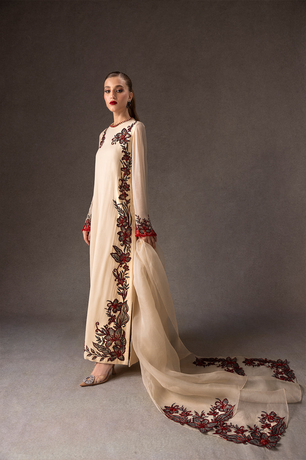 Caia | Pret Collection | SCARLETT - by - Libasekhas UK - Registered Vendor of : Caia - 100% Original Designer Dresss