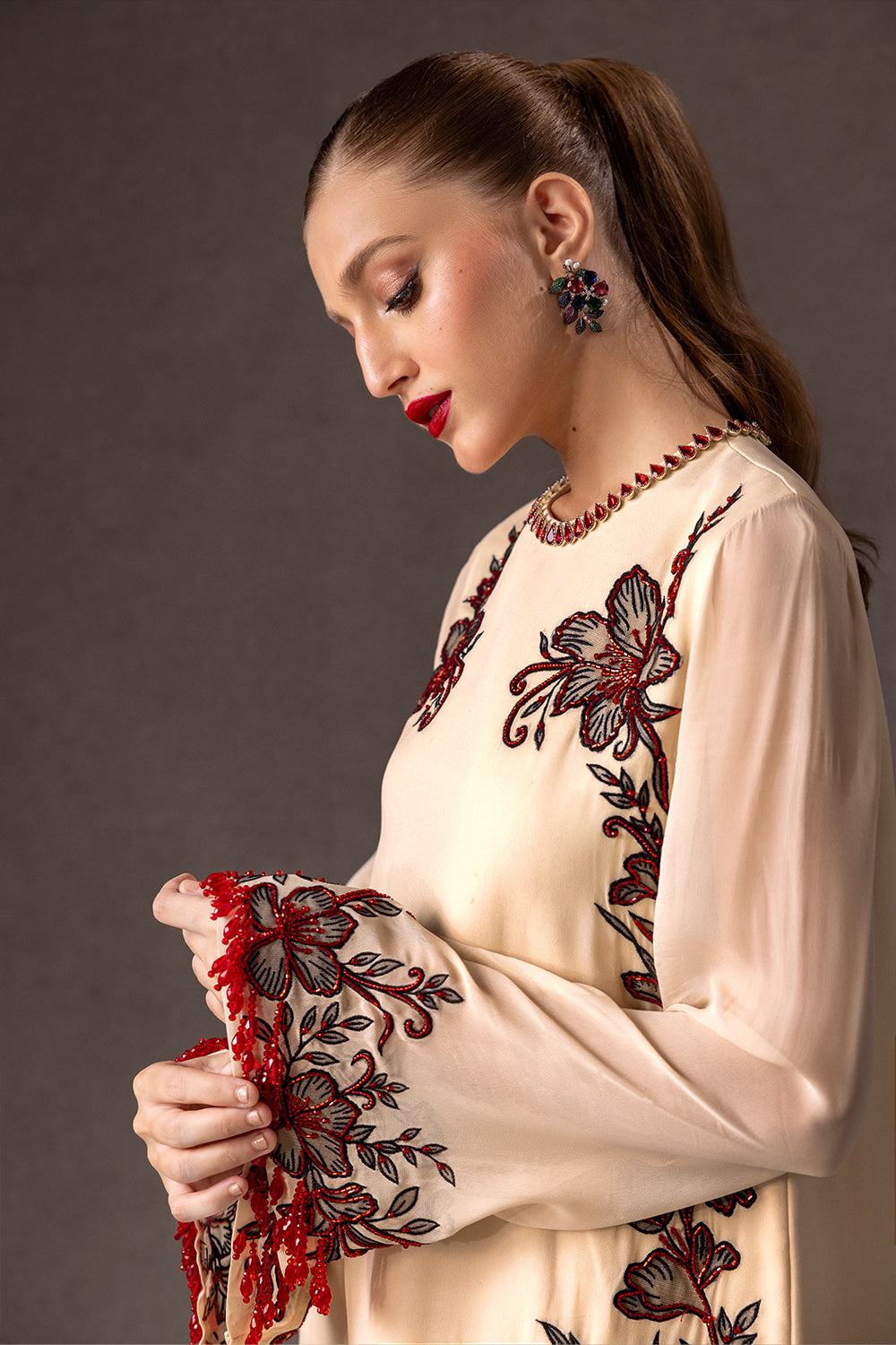 Caia | Pret Collection | SCARLETT - by - Libasekhas UK - Registered Vendor of : Caia - 100% Original Designer Dresss