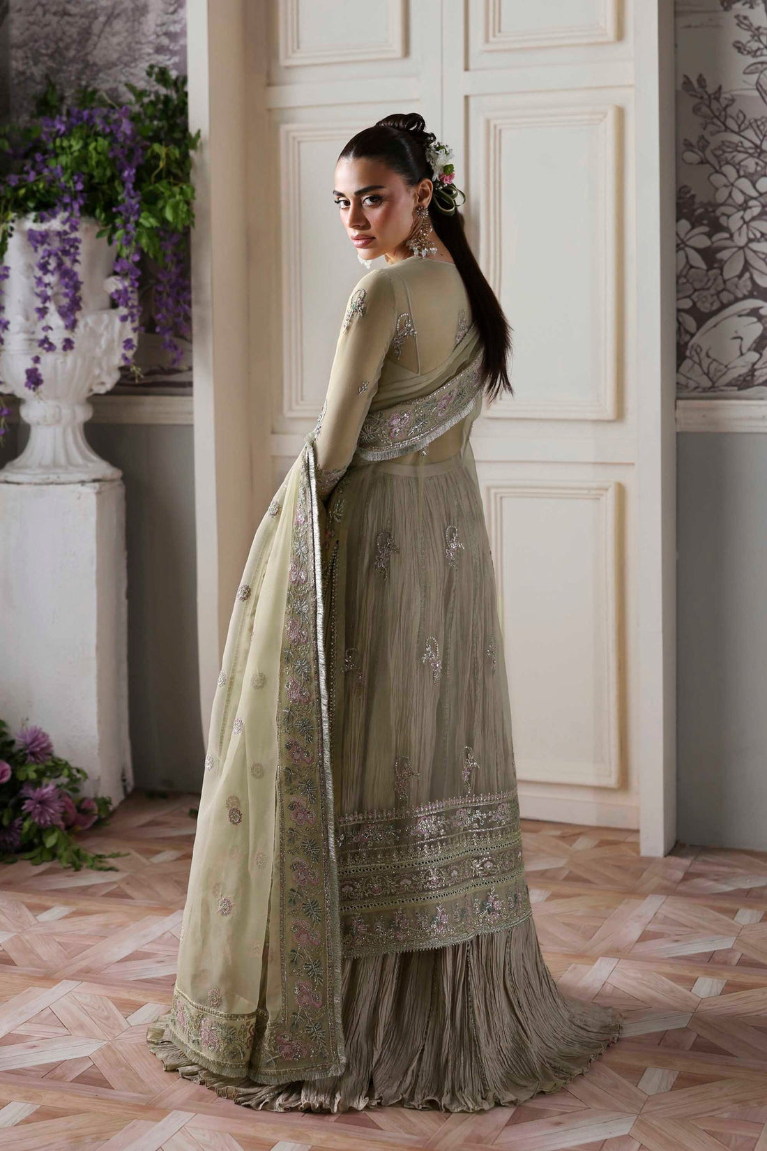 Akbar Aslam | Deewani Wedding Formals | Obsidian - by Libasekhas UK - Registered Vendor of : Akbar Aslam - 100% Original Designer Dress