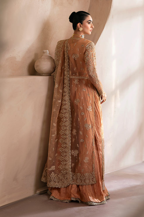 Emaan Adeel | Clay Couture | CAMELIA - by - Libasekhas UK - Registered Vendor of : Emaan Adeel - 100% Original Designer Dresss