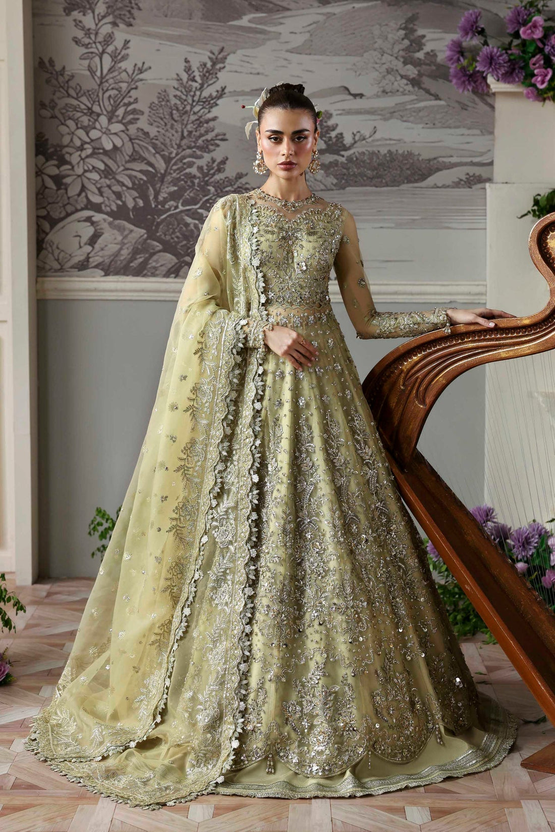 Akbar Aslam | Deewani Wedding Formals | Mintara - by Libasekhas UK - Registered Vendor of : Akbar Aslam - 100% Original Designer Dress