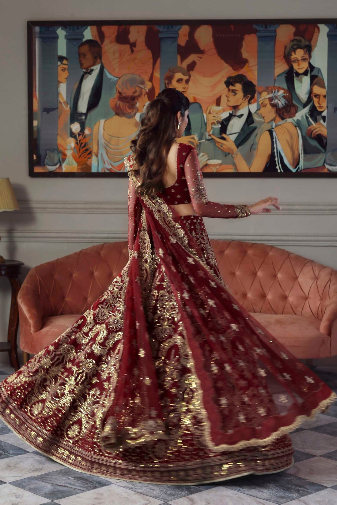 Akbar Aslam | Deewani Wedding Formals | Shahbano - by Libasekhas UK - Registered Vendor of : Akbar Aslam - 100% Original Designer Dress