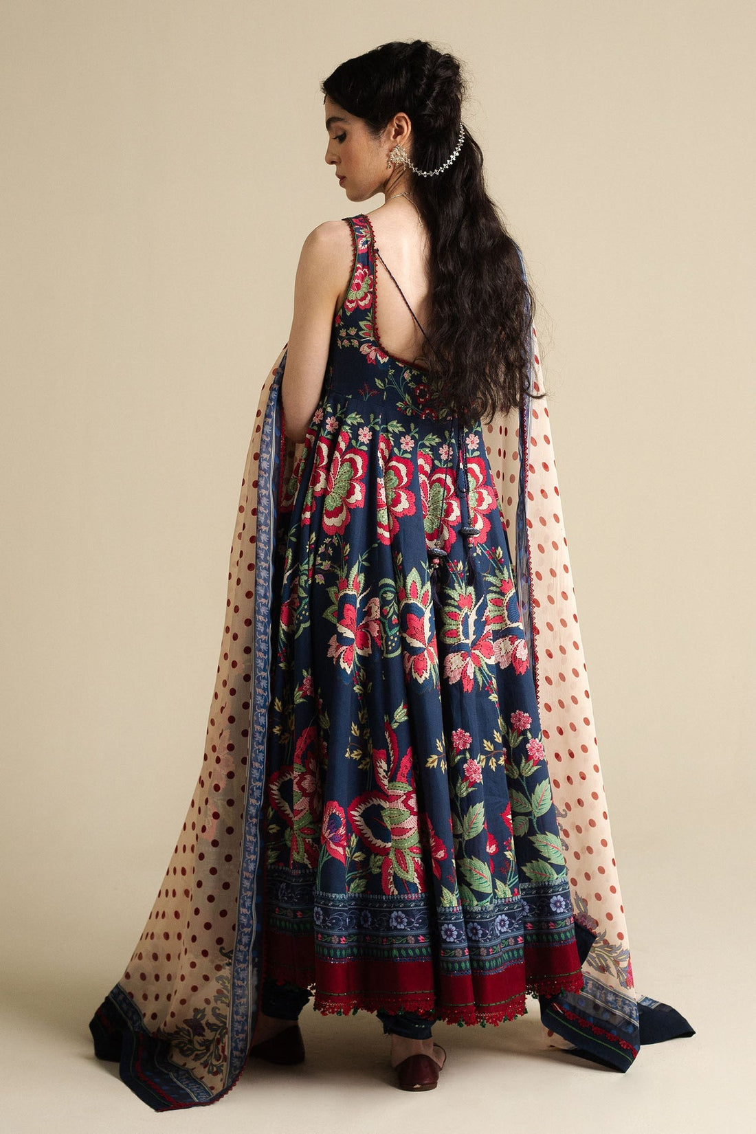 Zara Shahjahan | Anarkali 25 | Neelofur-D4 - by Libasekhas UK - Registered Vendor of : Zara Shahjahan - 100% Original Designer Dress