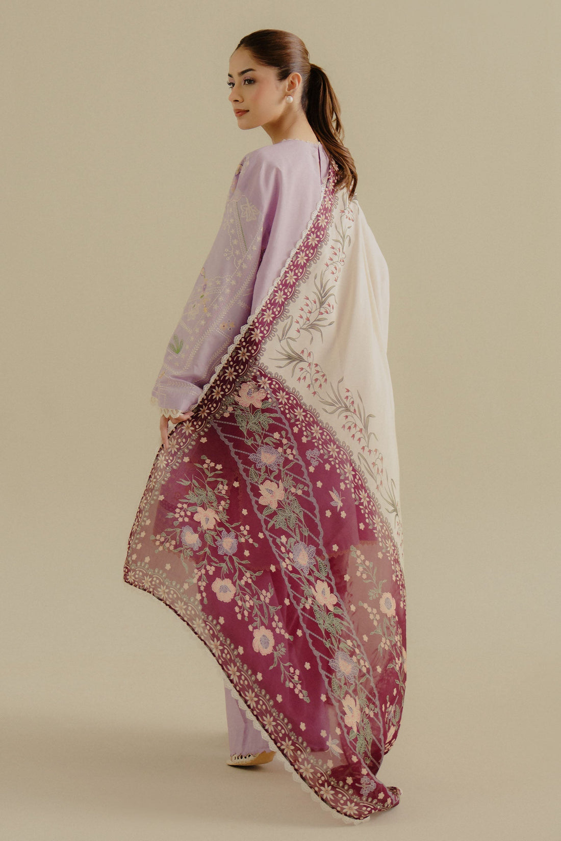 Zara Shahjahan | Coco Lawn 25 | Nyssa-10B - by - Libasekhas UK - Registered Vendor of : Zara shahjahan - 100% Original Designer Dresss