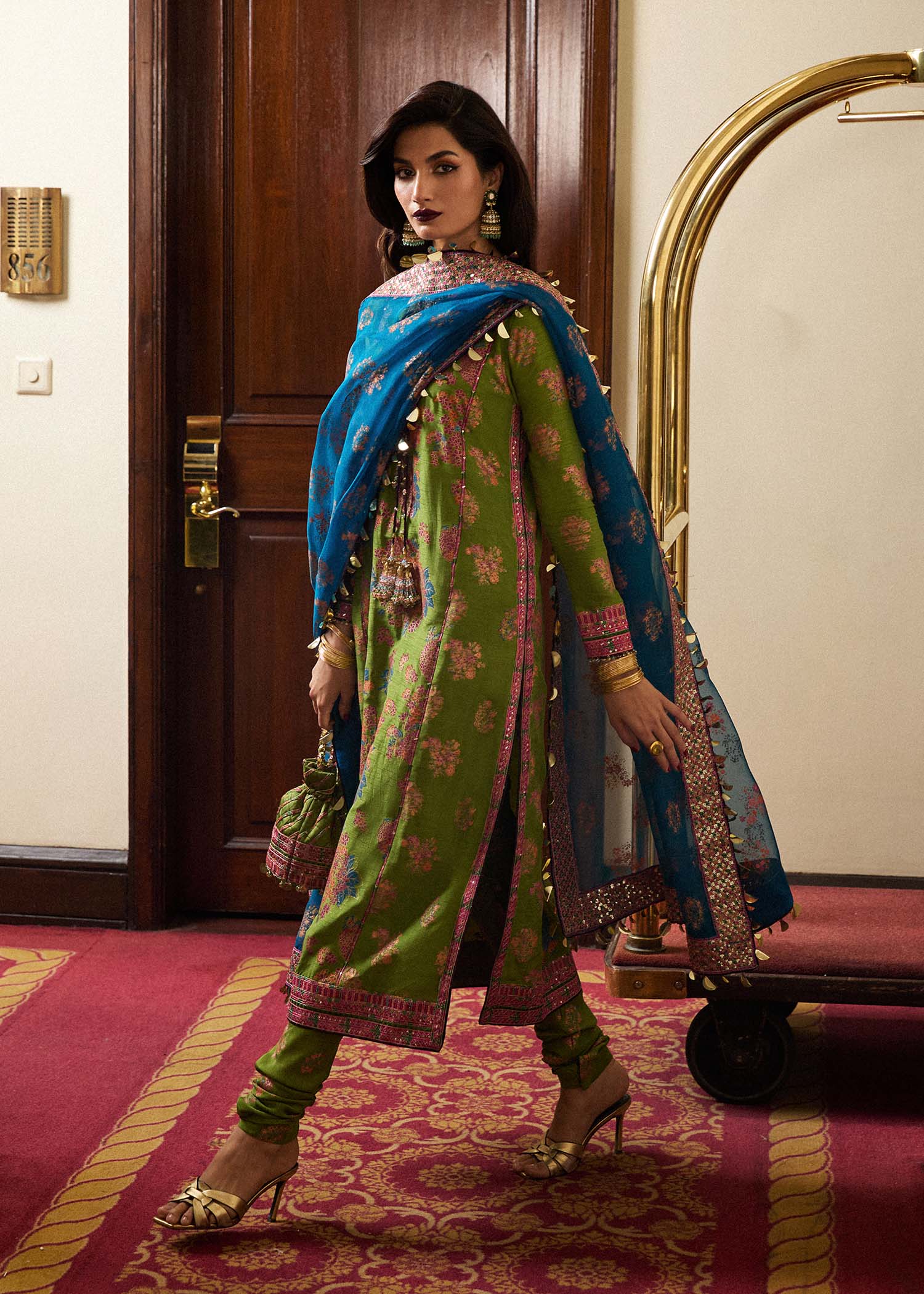 Hussain Rehar | Luxury Pret SS 24 | Anabi - by - Libasekhas UK - Registered Vendor of : Hussain Rehar - 100% Original Designer Dresss