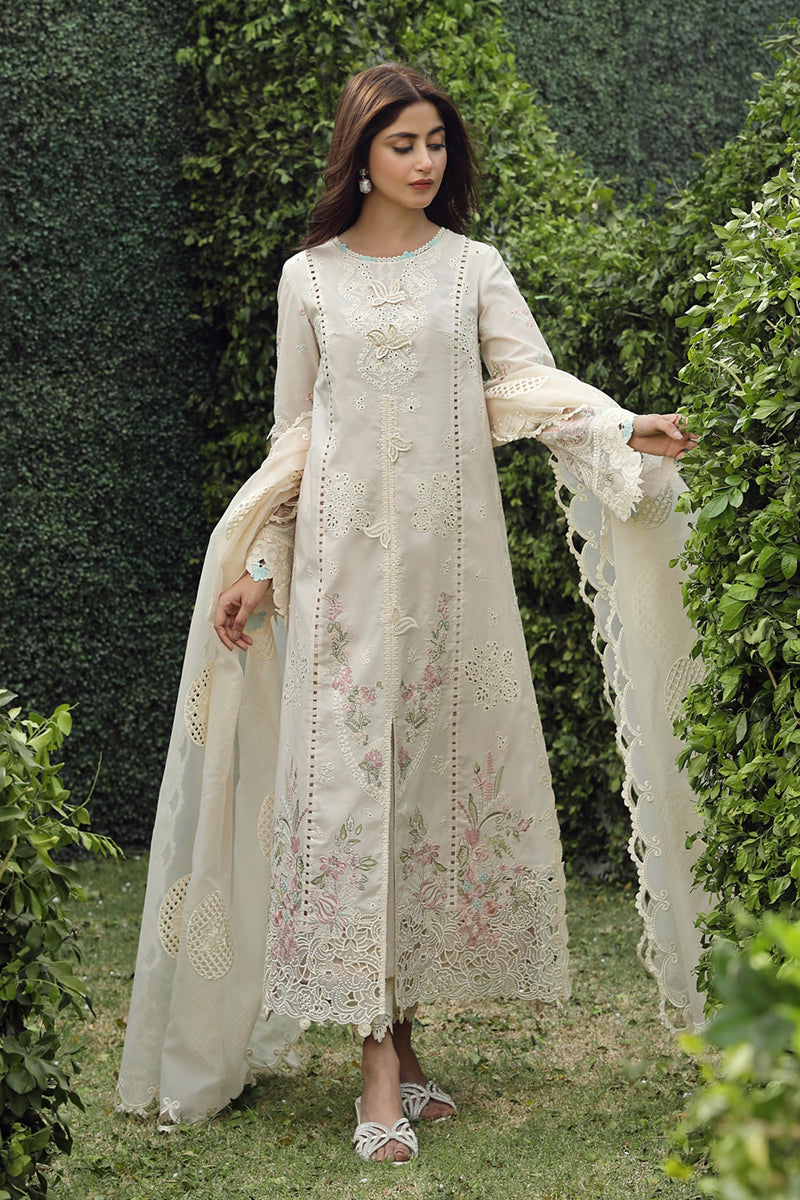 Qalamkar | Festive Lawn 2024 | PS-04 ZUHA - by - Libasekhas UK - Registered Vendor of : Qalamkar - 100% Original Designer Dresss