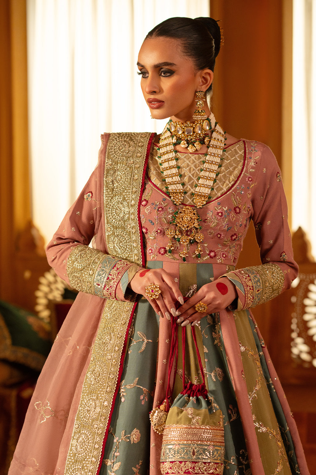 AJR Couture | The Silk Edition 25 | MASTANI - by - Libasekhas UK - Registered Vendor of : AJR Couture - 100% Original Designer Dresss