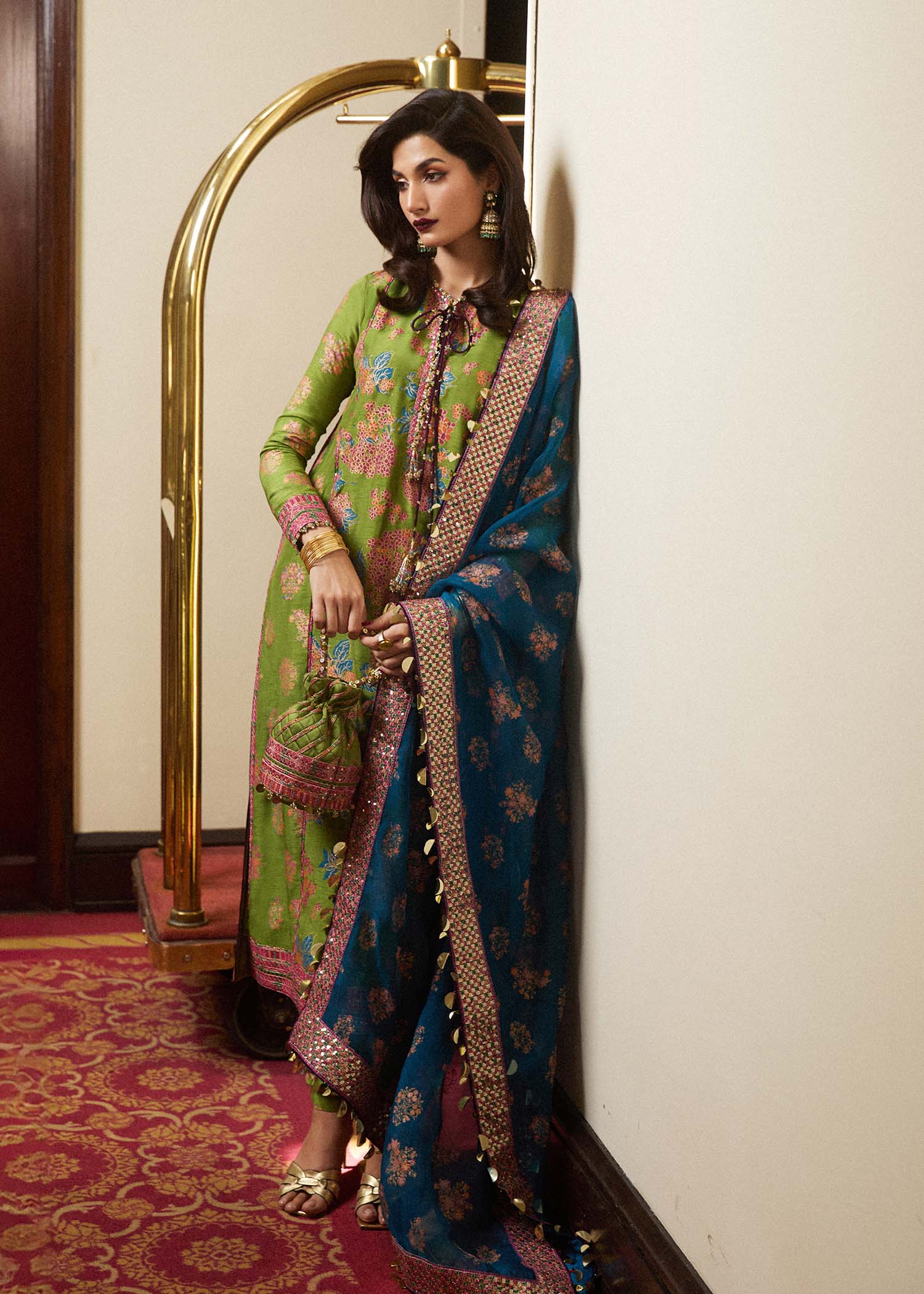 Hussain Rehar | Luxury Pret SS 24 | Anabi - by - Libasekhas UK - Registered Vendor of : Hussain Rehar - 100% Original Designer Dresss